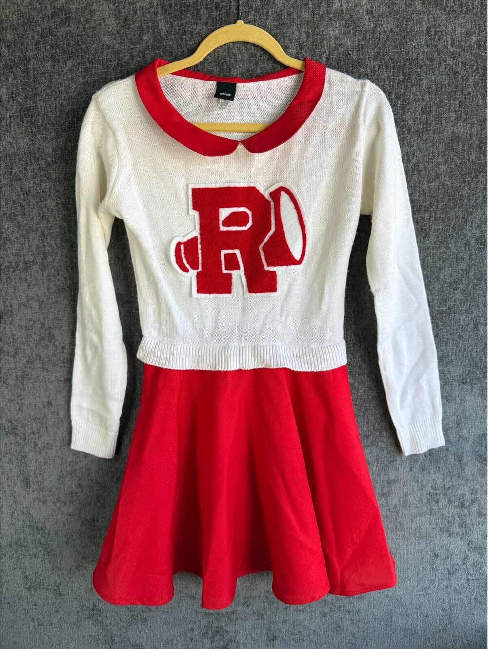 Women's Grease Rydell High Cheerleader Costume Sandra Dee Size M-L